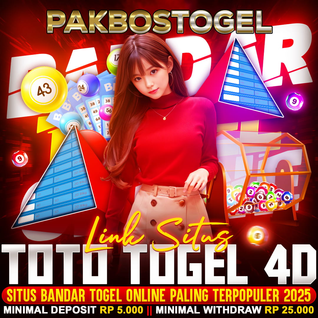 PAKBOSTOGEL # Login Situs Resmi Bandar Togel Online Terbesar Di Asia image 1